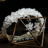 Fairy Flower Hair bands Earrings Set Wedding Accessories