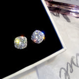 Temperament Crystal Earrings Small Banquet Jewelry