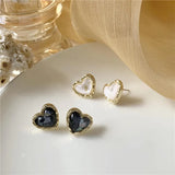 Small Heart Clip Earrings for Kids Girls
