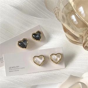 Small Heart Clip Earrings for Kids Girls
