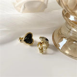 Small Heart Clip Earrings for Kids Girls