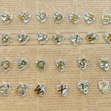 Minimalist S925 Silver 26 Letters Love Couple Lock Necklace