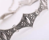 Tibetant Choker Necklace Bell Jewelry Collier Femme
