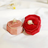 Velvet Ring Jewelry Box Ring Earrings Storage Boxes Ring Display