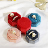 Velvet Ring Jewelry Box Ring Earrings Storage Boxes Ring Display