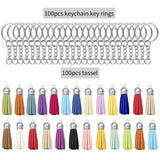Velvet Tassel Key Chain Pendant DIY Material Set