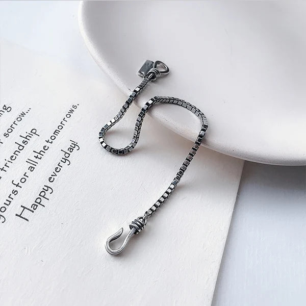 925 Sterling Silver Retro Bracelet Women's Jewelry
