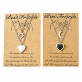 Sun & Moon Love Necklace Ins Hip-hop Non-fading Necklac