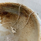 925 Silver Ballpoint Necklace for Women