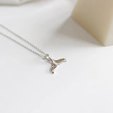 Dolphin Fish Tail Pendant Clavicle Necklace Female Jewelry Gift