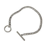 925 Silver Necklace Geometric Round Chain Women Accessories