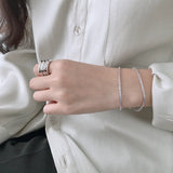S925 Sterling Silver Gypsophila Bracelet