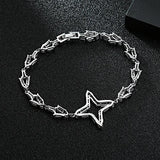 Four-Pointed Star Bracelet - Birthday Gift for Her