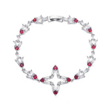 Four-Pointed Star Bracelet - Birthday Gift for Her