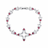 Four-Pointed Star Bracelet - Birthday Gift for Her