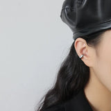 S925 Pure Silver Earrings Clip Minimalist Design