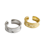 S925 Silver Ear Buckle Irregular Pure Silver Ear Clip Without Ear Hole