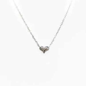 S925 Sterling Silver Heart Necklace Set