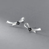 Retro Style Silver Summer Square Earrings