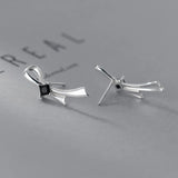 Retro Style Silver Summer Square Earrings