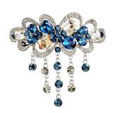 Tassel Hairpin High-End Rhinestone Spring Clip
