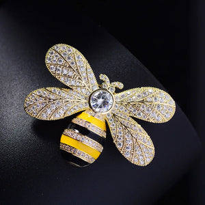 Bee Brooch All-match Animal Brooch Suit Coat Accessories Corsage