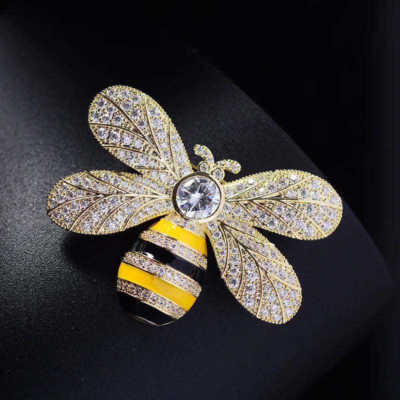 Bee Brooch All-match Animal Brooch Suit Coat Accessories Corsage
