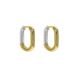 Minimalist Joker Geometric Texture Earrings