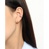 Geometric Circle Minimalist S925 Silver Earrings