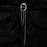 Minimalist S925 Silver Double-layer Hollow Geometric Ear Clip