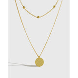 S925 Silver Double-layer Collar Necklace