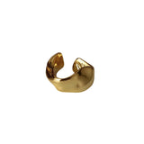 S925 Silver Concave Convex Ear Clip No Hole Damage Texture Ear Clip