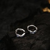 Minority Ins-style S925 Sterling Silver Drop Earrings