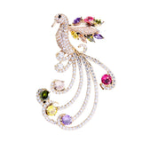 Zircon Phoenix Brooch Cheongsam Suit Jacket Jewelry