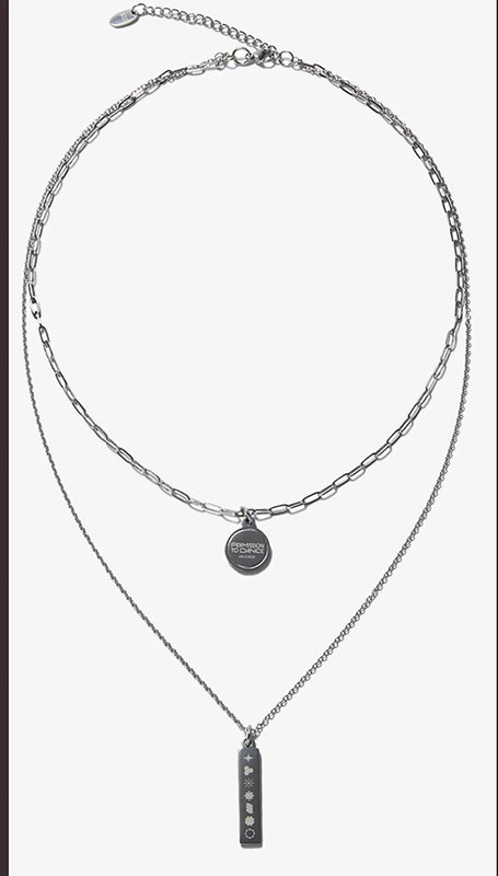 Stainless Steel Wave Pendant Necklace for PTD On Stage