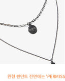 Stainless Steel Wave Pendant Necklace for PTD On Stage