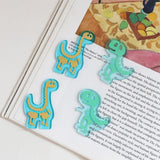 Cartoon Dinosaur Pendant for DIY Earring - Transparent Acetate Material