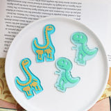 Cartoon Dinosaur Pendant for DIY Earring - Transparent Acetate Material