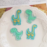 Cartoon Dinosaur Pendant for DIY Earring - Transparent Acetate Material