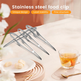 Korean and Japanese BBQ Tongs - Standing Grill Tongs Non-Slip Utensils