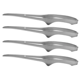 Korean and Japanese BBQ Tongs - Standing Grill Tongs Non-Slip Utensils