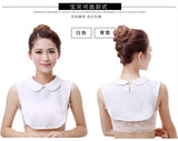 Women's Ultra O-neck False Collar Decorative Shirt Collar