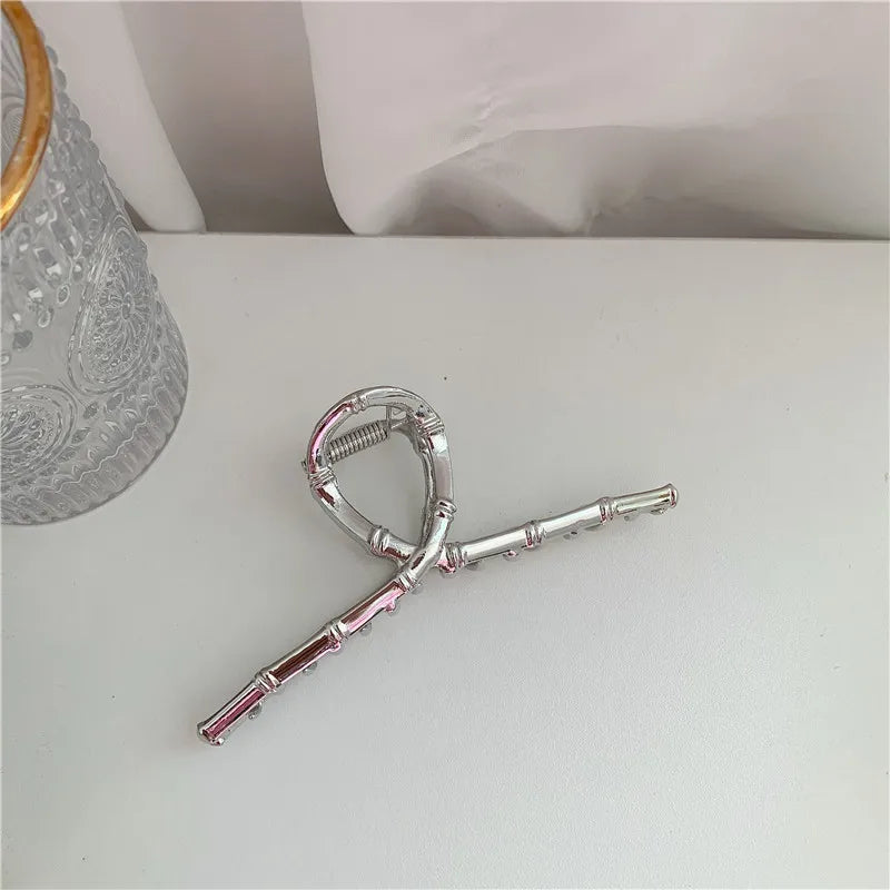 French Retro Hair Clip Large Hair Grab Female