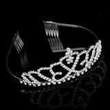 Custom Rhinestone Wedding Bridal Crown Hair Accessories