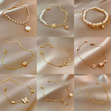 Pearl Zircon Bracelet Net Red Jewelry