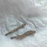 Diamond Geometric Hairpin Word Clip, Red Temptation Edge Clip Headband