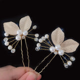 U-shaped Hairpin with Rhinestone Bridal Hair Access