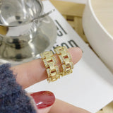 14K Real Zircon Earrings, Daily Wild Women's Jewelry