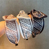 Stripe Headband Hair Hoop Cloth Art Hair Ornaments