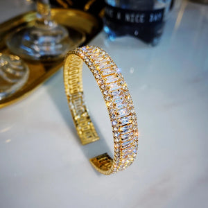 Zircon Bracelets for Women - Wedding Party Open Bracelets